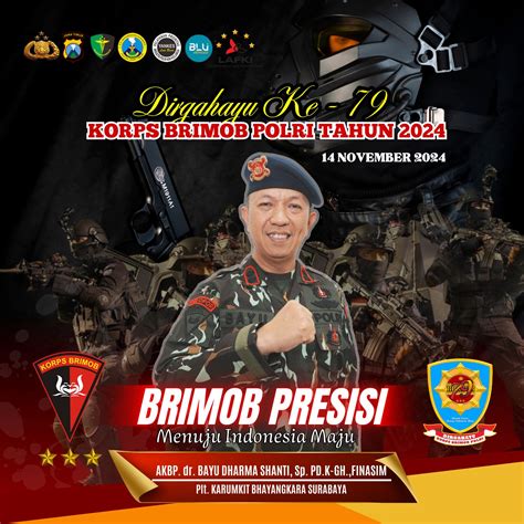 rs bhayangkara surabaya dirgahayu korps brimob polri
