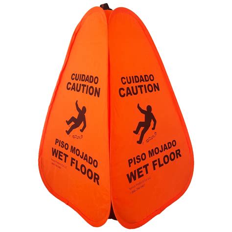 Nylon In X In Nominal Sign Size Wet Floor Sign R Pc Wf