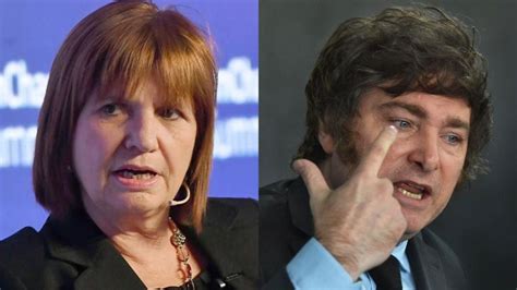 Javier Milei cargó contra Patricia Bullrich Su plan es peor que el