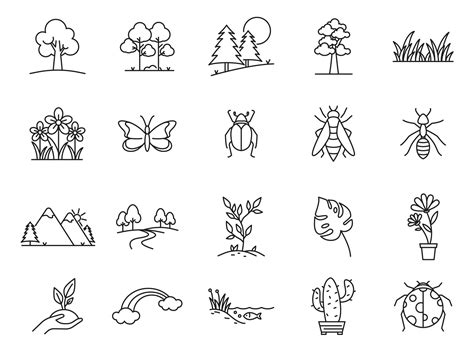 Nature Vector Icons Part 03