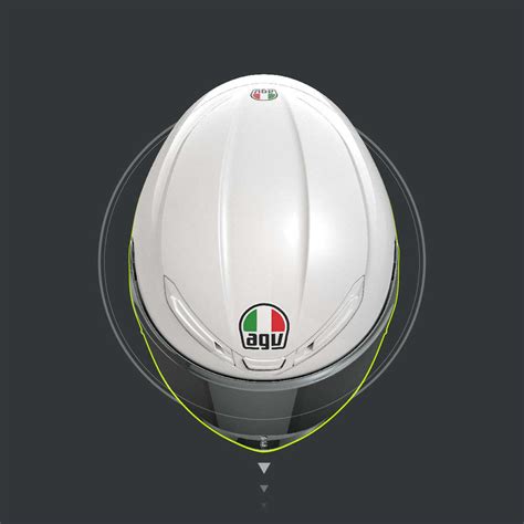 AGV K6 S - Full-face motorcycle helmet, lightweight and comfortable