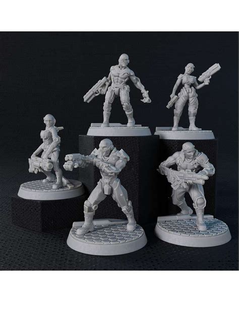 Five Parsecs From Home Titan Forge Converted Bundle Stl Modiphius Five Parsecs From Home