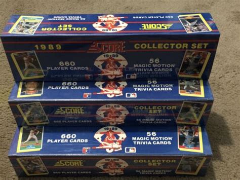 1989 Score Baseball Sealed Factory Set 660 Cards 56 MAGIC RANDY