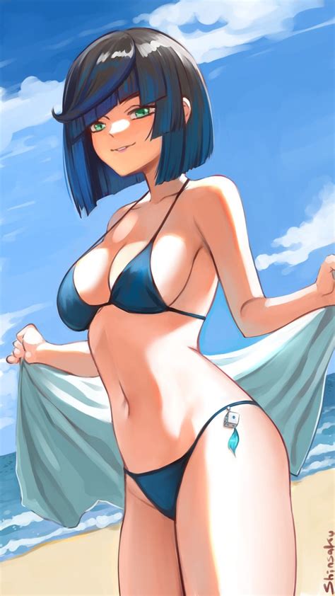 Fervor on Twitter RT Shin Saku S Yelan bikini Genshinlmpact 夜蘭