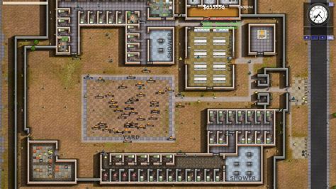 Prison architect layout early layout - topiajuja