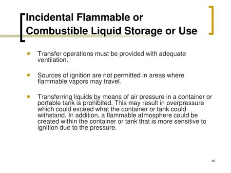 Ppt Flammable And Combustible Liquids Powerpoint Presentation Free