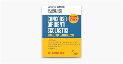 Concorso Dirigenti Scolastici Manuale Per La Preparazione Edizione