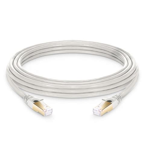 20ft 6 1m Cat8 Snagless Shielded S FTP PVC CM Ethernet Network