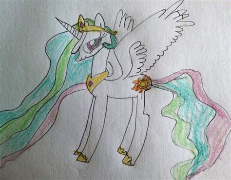 How To Draw Princess Celestia