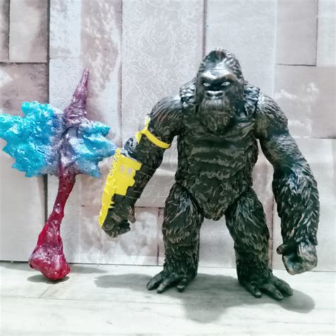 Jual Figure King Kong Vs Godzilla Movie King Kong Battle Axe