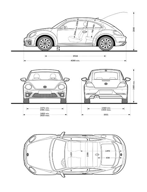 Las Medidas De Beetle Son Impresionantes Y Envidiables Dibujos De