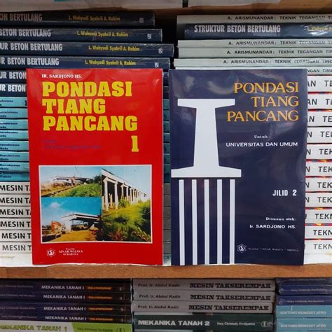 Jual Buku PONDASI TIANG PANCANG Jilid 1 2 Set Shopee Indonesia