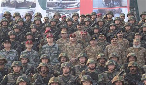 Gen Bajwa Witnesses Pak China Exercise Warrior 4