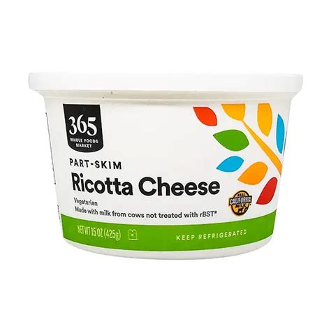 Part Skim Ricotta Cheese 15 Oz At Whole Foods Market