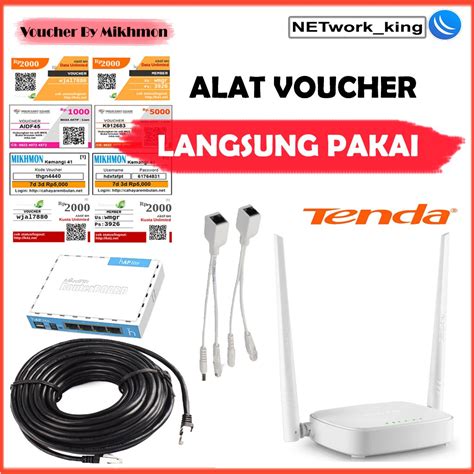 Jual Paket Rt Rw Net Hotspot Mikrotik RB941 2ND Mikrotik Voucher