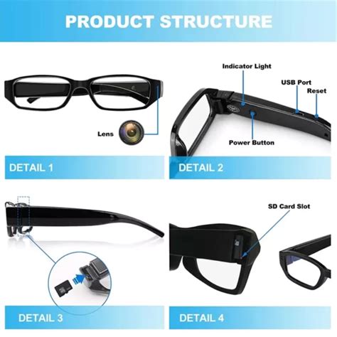 Eyeglasses Dvr Spy Cam Coolcat Spy Gadgets