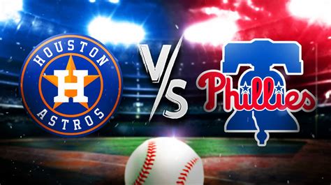 Astros Vs Phillies Prediction Odds Pick