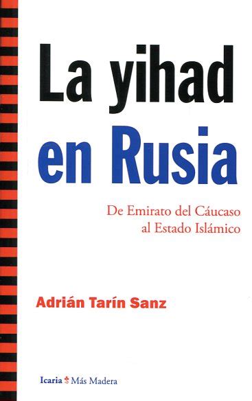 Libro La yihad en Rusia 9788498887709 Tarín Sanz Adrián