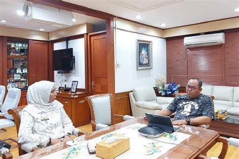 PJ Bupati Nagan Raya Datangi Kantor Kemenhub Bahas Soal Ini DIALEKSIS