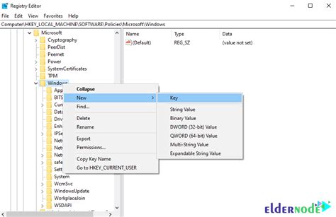 How To Set Windows Update Through The Registry Eldernode Blog