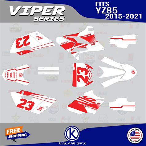 Kalair Gfx Graphics Kit For Yamaha Yz Viper Series