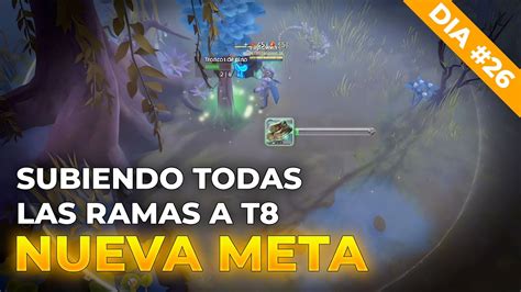 NUEVA META Subiendo TODAS las Ramas a T8 Día 26 en Albion Online