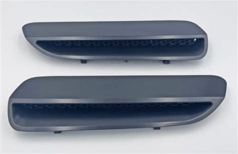 2008 2009 Pontiac G8 Gt Gxp Hood Scoops Grilles Vents Pair Brand New Gloss Black Ebay