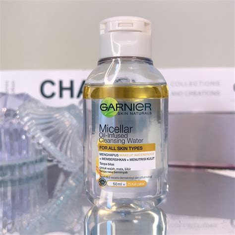 Garnier Micellar Water Oil Infused Skin Care 50ml Kesehatan