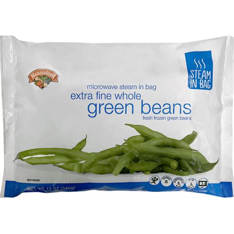 Hannaford Steam In Bag Extra Fine Whole Green Beans 12 Oz Delivery Or