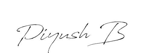 96 Piyush B Name Signature Style Ideas Best Online Autograph