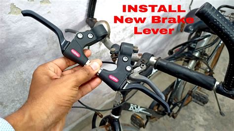 How To Install Brake Lever In Cycle Cycle Modification Part 1 By Doinmutes Youtube