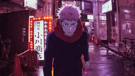 Yuji Itadori De Jujutsu Kaisen Anime Fondo De Pantalla 4k Hd Id12217