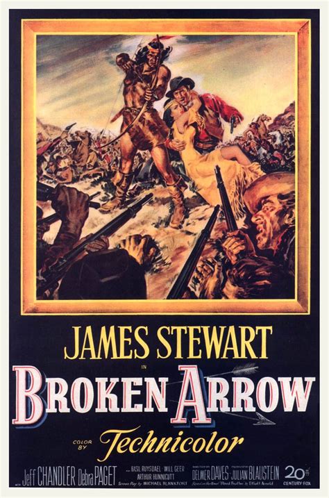 1950 Broken Arrow | Movie posters, Broken arrow movie, Broken arrow