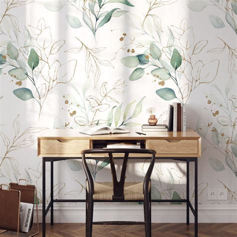 Eucalyptus Wallpaper Etsy