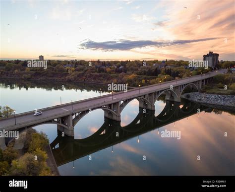 Saskatoon Saskatchewan Aerial Hi Res Stock Photography And Images Alamy