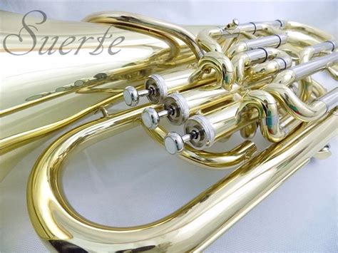 Bb Euphonium 31 Pistons Compensating System With Abs Case Musical