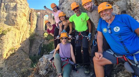 Vía Ferrata in Tajo de Ronda in der Nähe von Malaga K1