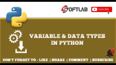 12 Variable Data Types And Identifiers In Python Step By Step Python Tutorial For Beginners