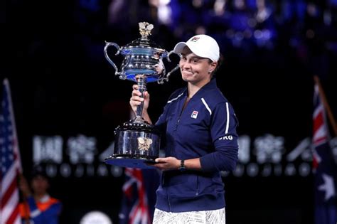 Avustralya Açık Tenis Turnuvası tek kadınlarda Ashleigh Barty şampiyon oldu