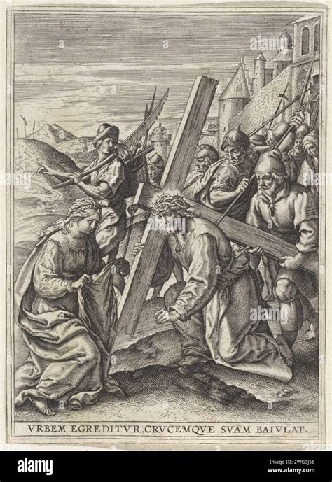 Crossing Anonymous After Maerten De Vos Print Christ