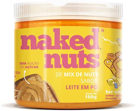 Pasta De Mix De Nuts Sabor Leite Em P G Naked Nuts Amazon Br