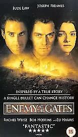 ENEMY AT THE Gates Jude Law Joseph Finnes Rachel Weisz VHS Video