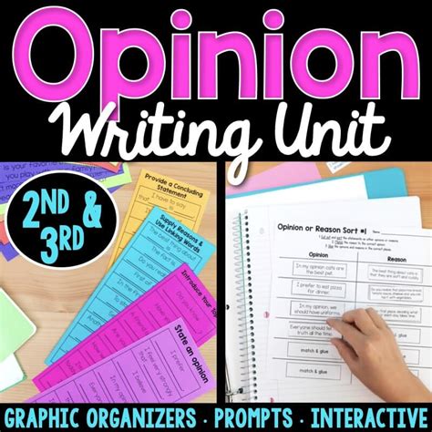 2nd Grade Writing Graphic Organizer