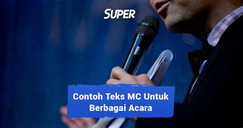 8 Contoh Teks Mc Berbagai Acara Yang Mudah Dipelajari