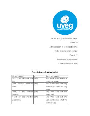 Assignment Gay Families Universidad Virtual Del Estado De Guanajuato Study Program Career