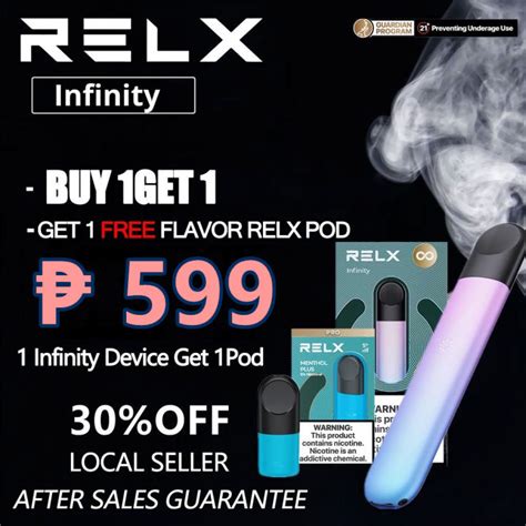 599 Lowest Price】relx Infinity Device Bundle Promo Buy 1 Device Get 1