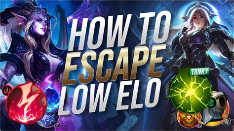 How To Escape LOW ELO While Playing Support League Of Legends YouTube