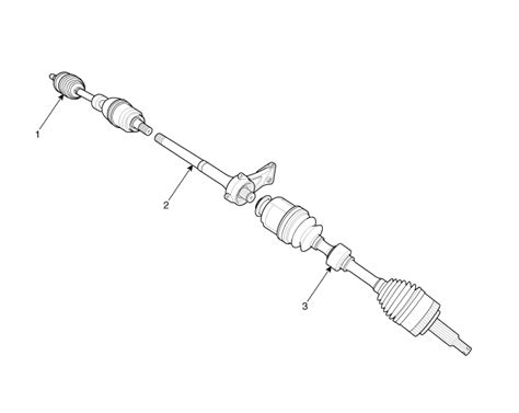 Hyundai Santa Fe DM Front Driveshaft Components And Components