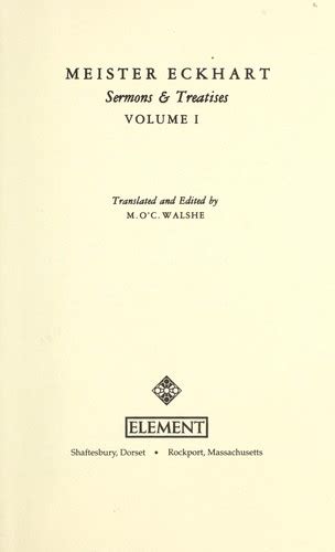 Meister Eckhart by Meister Eckhart | Open Library