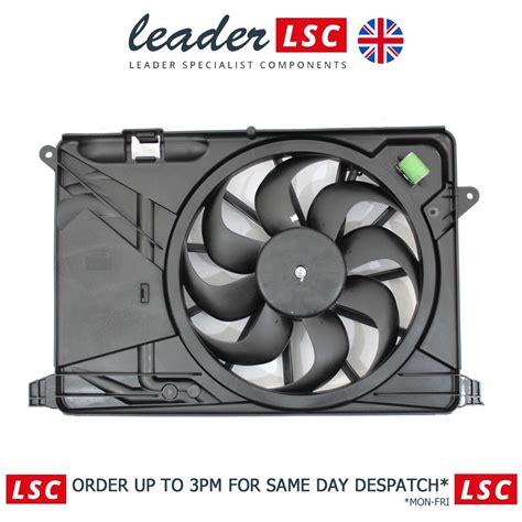 Lsc Genuine Vauxhall Radiator Fan With Cowl Shroud